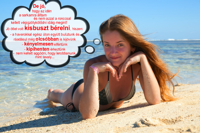 kisbuszbérlés nyaralához